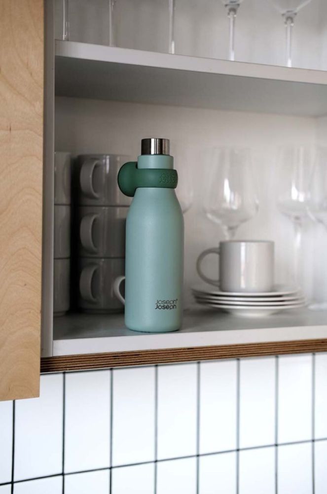 Термічна пляшка Joseph Joseph Loop™ 500 ml колір зелений (3368667) фото 6