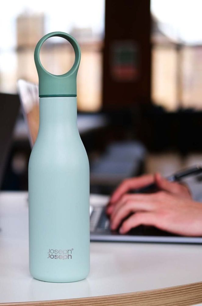 Термічна пляшка Joseph Joseph Loop™ 500 ml колір зелений (3368667) фото 7