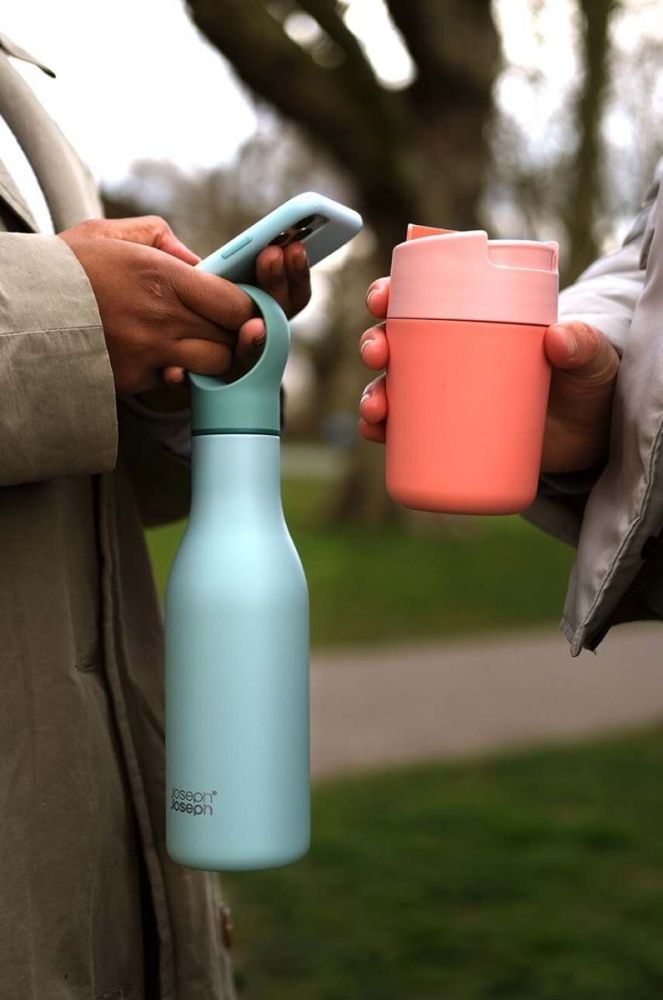 Термічна пляшка Joseph Joseph Loop™ 500 ml колір зелений (3368667) фото 9