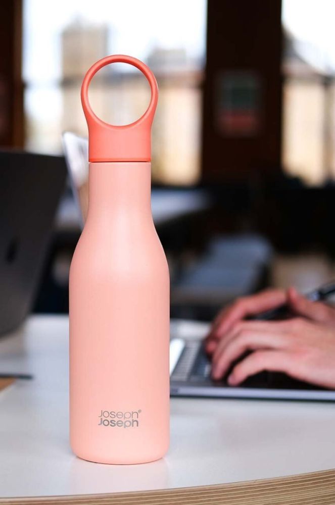 Термічна пляшка Joseph Joseph Loop™ 500 ml колір помаранчевий (3368668) фото 6