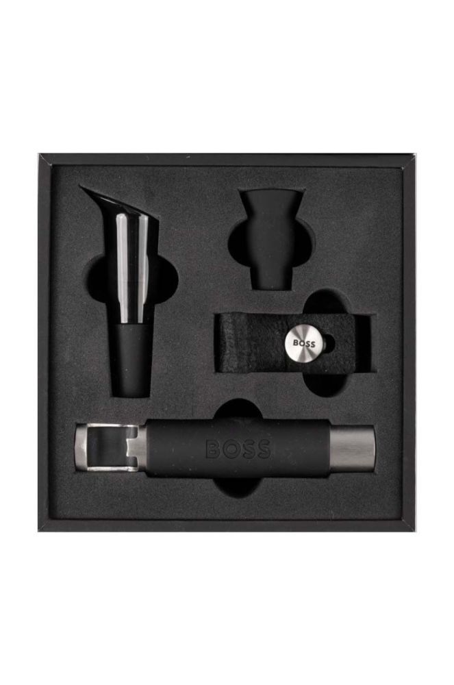 Винний набір Hugo Boss Iconic 4-pack колір чорний фото 2