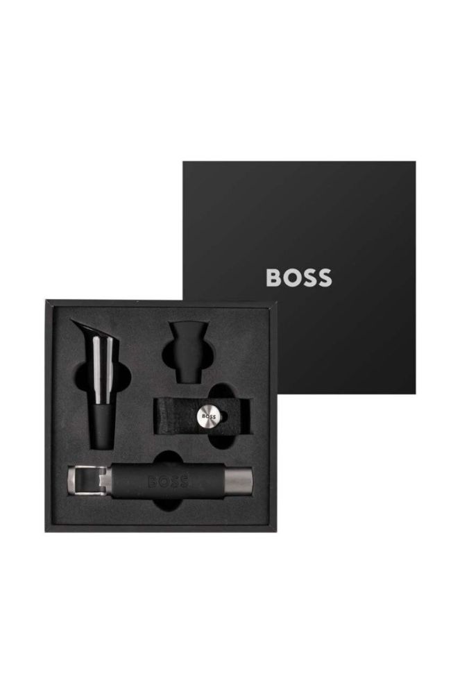 Винний набір Hugo Boss Iconic 4-pack колір чорний фото 3