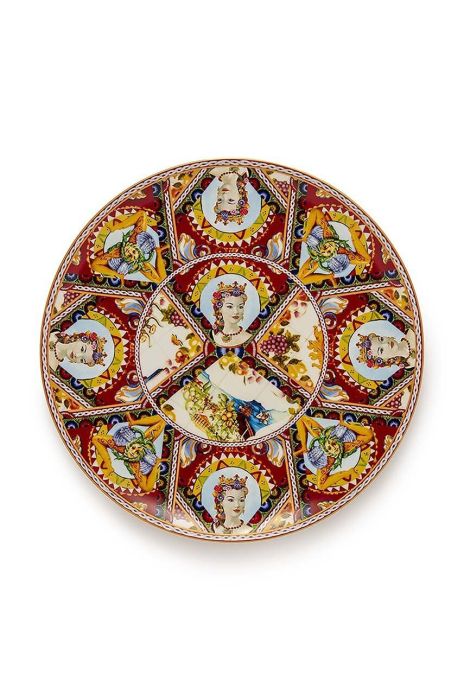 Десертна тарілка Palais Royal колір барвистий