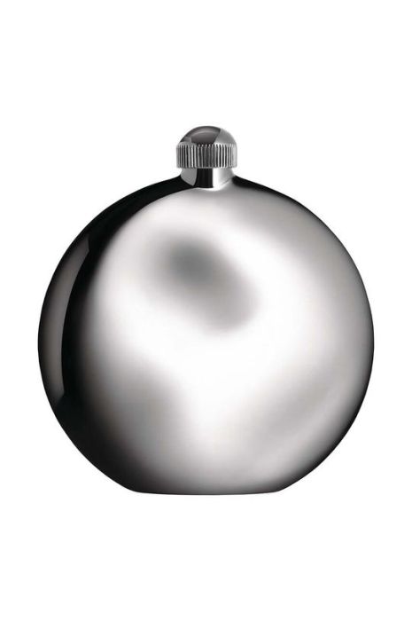 Фляжка Alessi Shot колір сірий