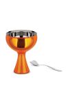 Стаканчик для морозива з ложкою Alessi Big Love колір помаранчевий (3565302) Стаканчик для морозива з ложкою Alessi Big Love колір помаранчевий (3565302)