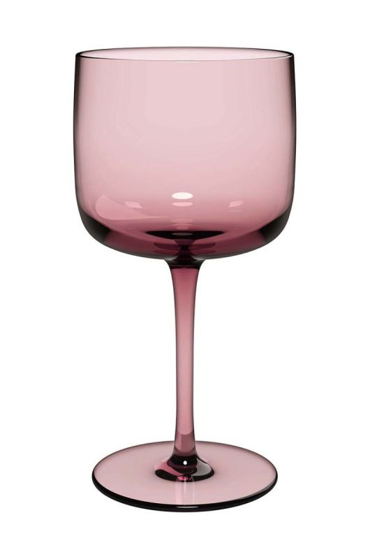 Набір келихів для вина Villeroy & Boch Like Grape 2-pack колір рожевий