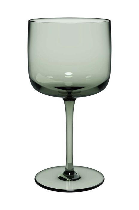 Набір келихів для вина Villeroy & Boch Like Sage 2-pack колір зелений