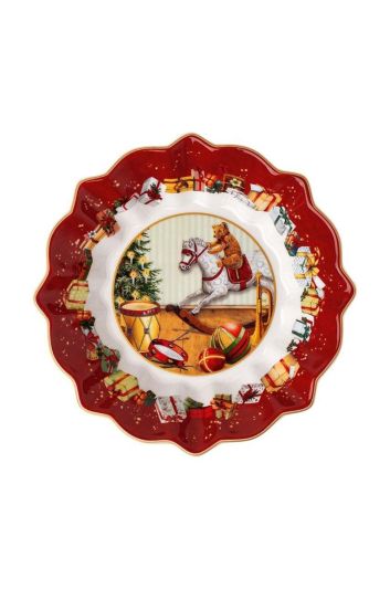 Мисочка святкова з порцеляни Villeroy & Boch 17 cm колір барвистий