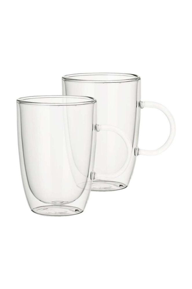 Набір чашок Villeroy & Boch Artesano 390 ml 2-pack колір прозорий