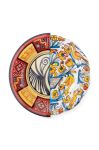 Десертна тарілка Seletti Huricanga колір барвистий Десертна тарілка Seletti Huricanga колір барвистий