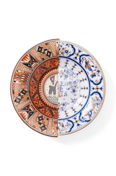 Глибока тарілка Seletti Tula колір барвистий