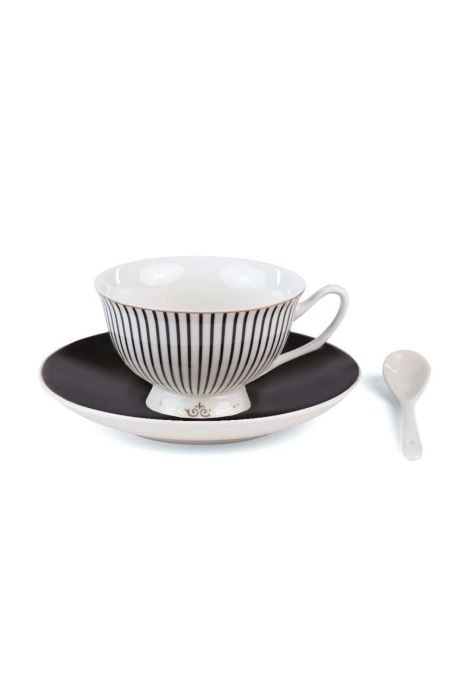 Чашка з блюдцем Seletti Tarin колір барвистий