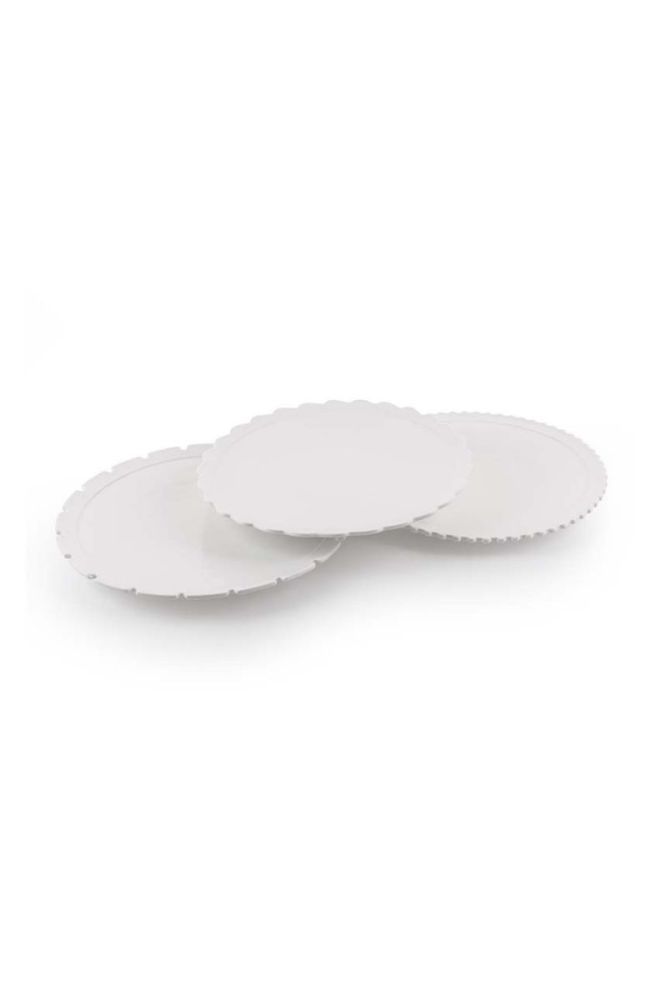 Набір тарілок Seletti Machine Collection 3-pack колір білий фото 2
