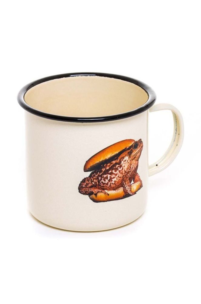 Чашка Seletti Toad колір барвистий фото 2