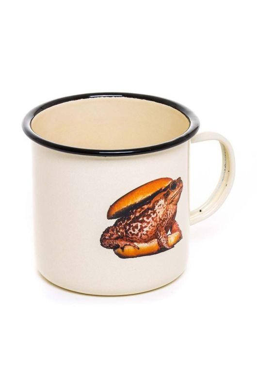 Чашка Seletti Toad колір барвистий фото 2