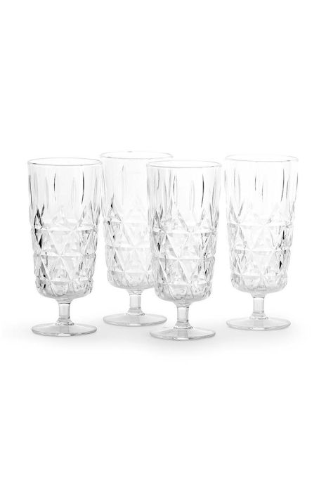 Набір келихів Sagaform June 4-pack колір прозорий