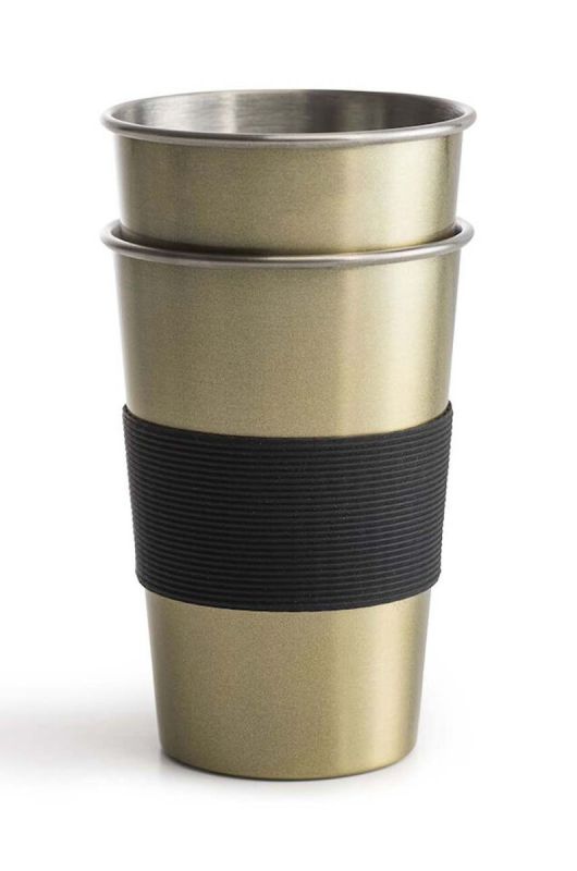 Набір чашок Sagaform 2-pack колір барвистий фото 2
