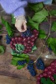 Сервірувальне блюдо Byon Grape колір барвистий