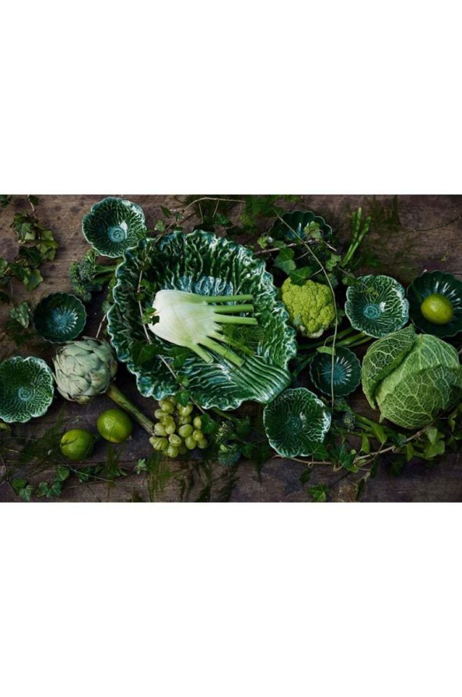 Блюдо Byon Veggie L колір зелений фото 2