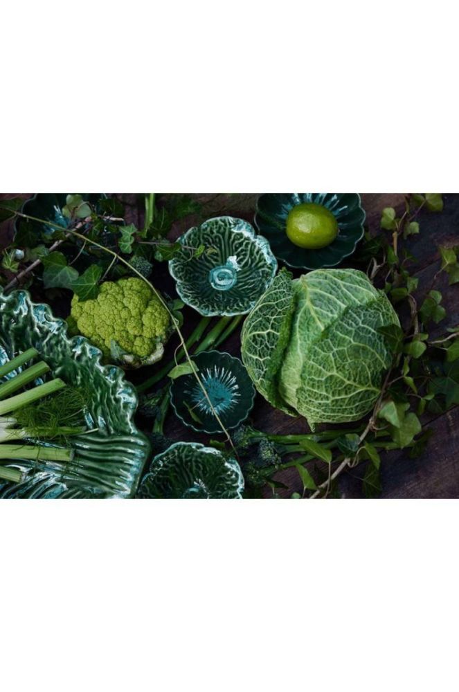 Блюдо Byon Veggie L колір зелений фото 3