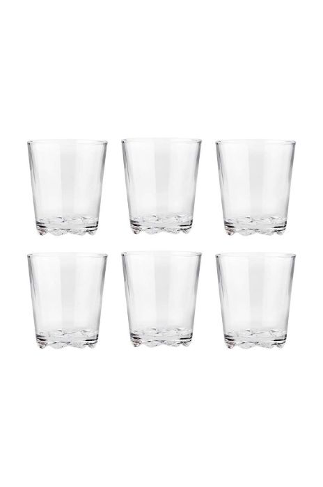 Набір склянок Stelton Glacier 250 ml 6-pack колір прозорий
