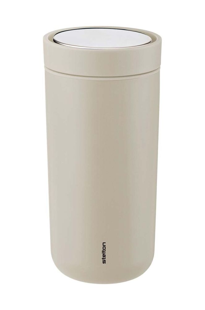 Термокружка Stelton To Go Click 400 ml колір бежевий (3637048)