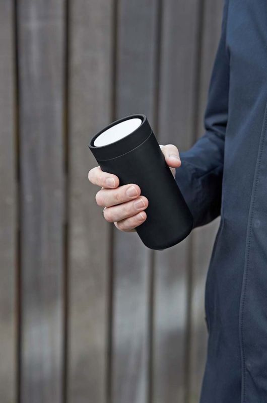 Термокружка Stelton To Go Click 400 ml колір чорний (3637044) фото 2