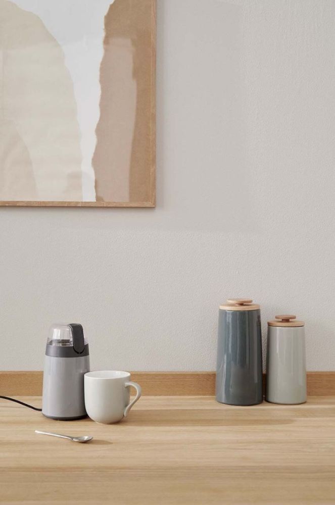 Електрична кавомолка Stelton Emma колір сірий фото 3