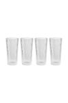 Набір склянок для коктейлів Stelton Pilastro 300 ml 4-pack колір прозорий