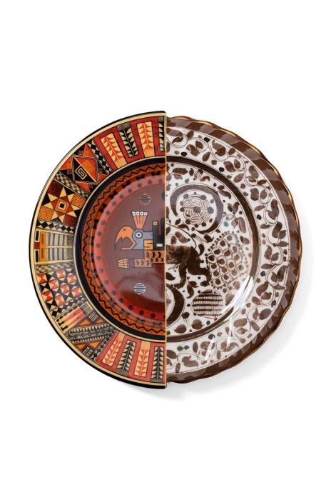 Тарілка Seletti Hybrid Mitla колір барвистий