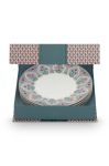 Набір тарілок Pip Studio Flower Festival 4-pack колір барвистий Набір тарілок Pip Studio Flower Festival 4-pack колір барвистий