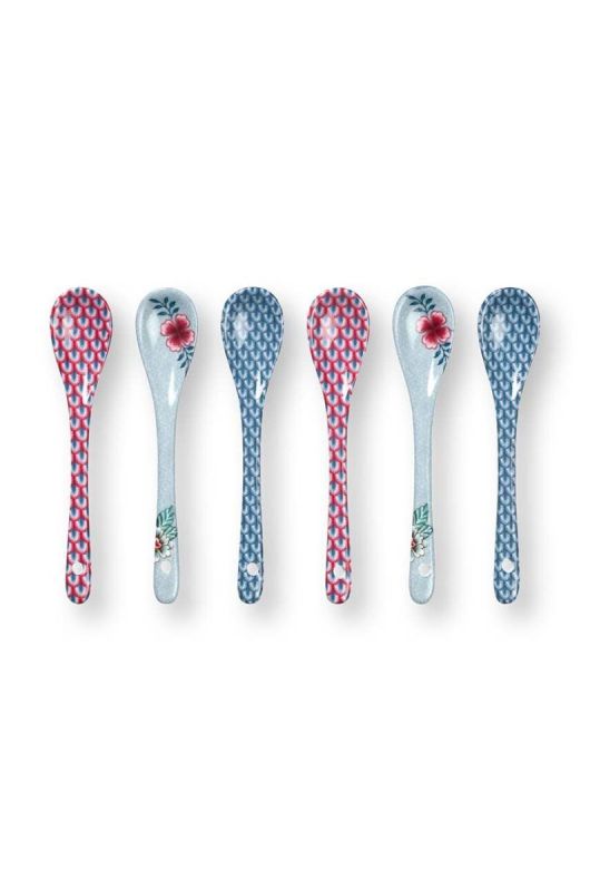 Набір чайних ложок Pip Studio Oriental Flower Festival 6-pack колір барвистий фото 2