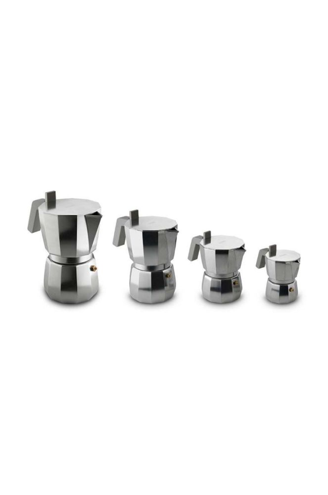 Кавоварка Alessi Moka 9tz колір сірий фото 4