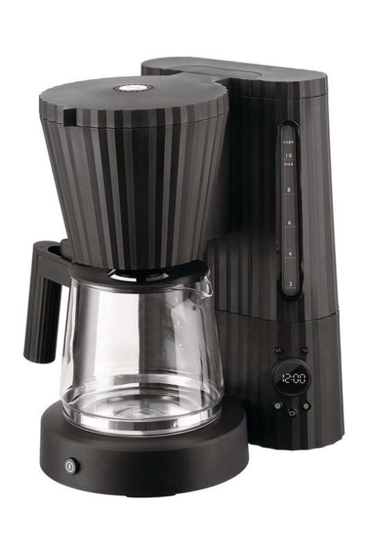 Фільтр-кавоварка Alessi Plisse 1,5 L колір чорний (3680306)