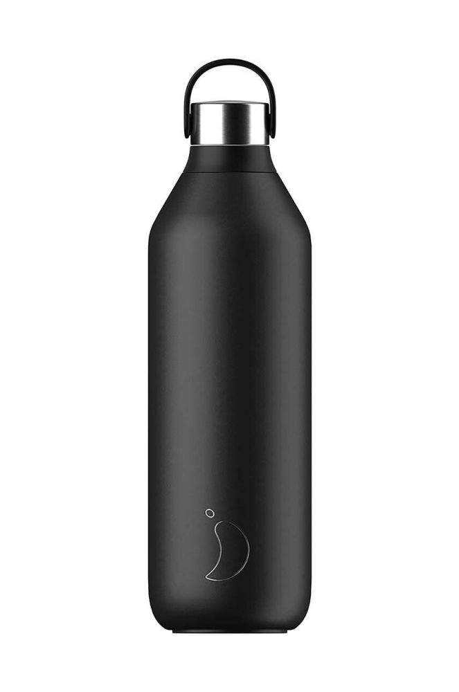 Термічна пляшка Chillys Series 2 1000 ml колір чорний (3674994)