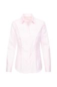 Бавовняна сорочка Seidensticker жіноча колір рожевий slim класичний комір (2953409)