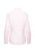 Бавовняна сорочка Seidensticker жіноча колір рожевий slim класичний комір (2953409)