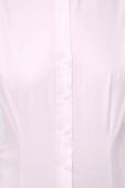 Бавовняна сорочка Seidensticker жіноча колір рожевий slim класичний комір (2953409)