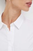 Сорочка MAX&Co. жіноча колір білий regular класичний комір (3461525)