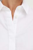 Бавовняна сорочка Samsoe Samsoe жіноча колір білий relaxed класичний комір (3461534)