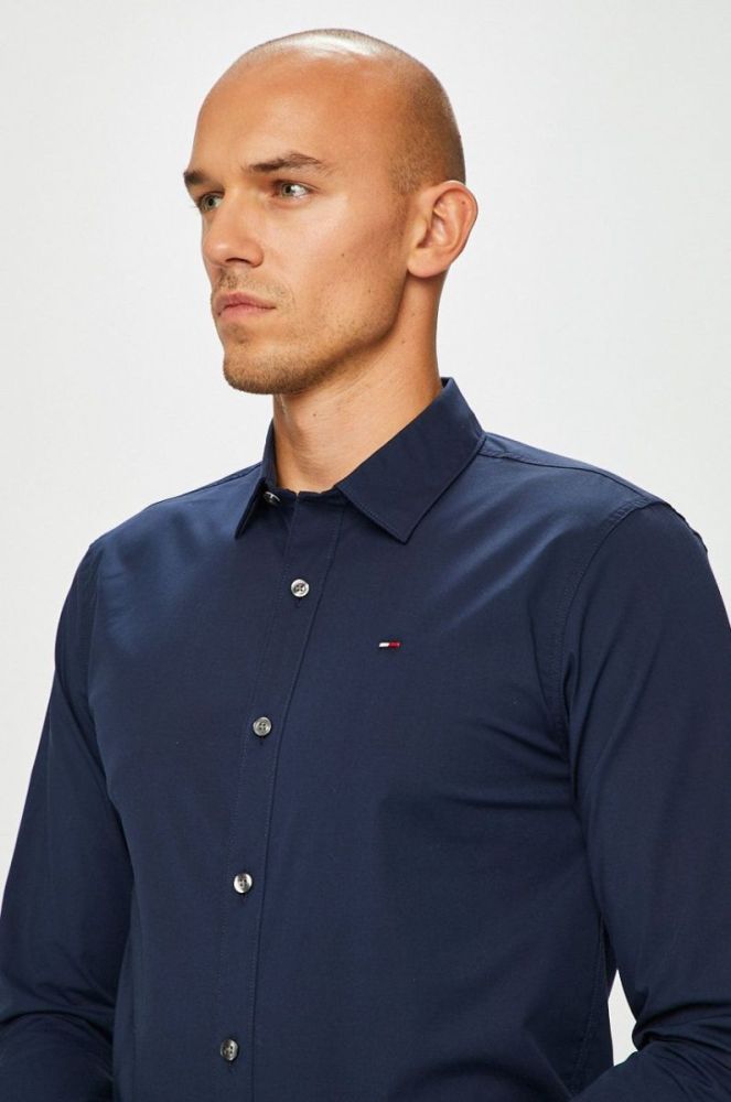 Tommy Jeans - Сорочка колір темно-синій (3244) фото 5