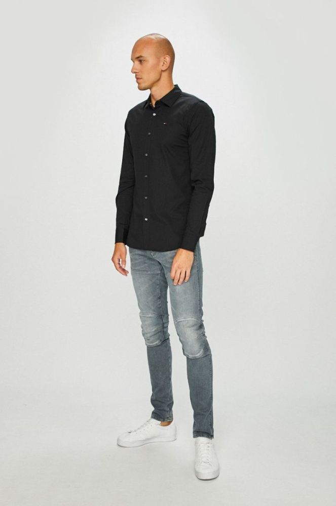 Tommy Jeans - Сорочка колір чорний (3256) фото 3