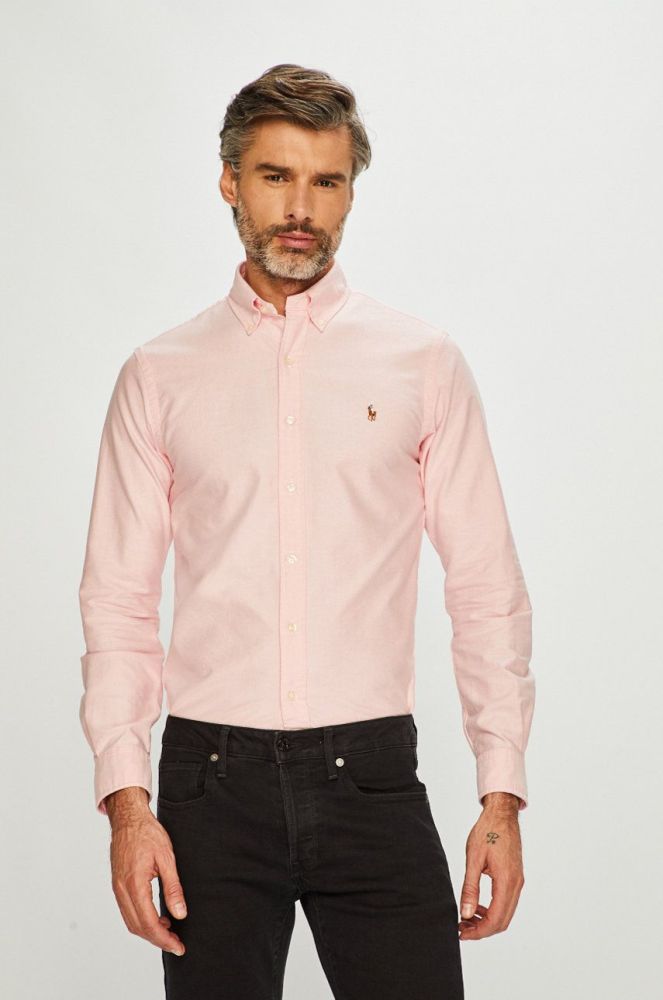 Polo Ralph Lauren - Сорочка колір рожевий (219646)