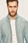 Polo Ralph Lauren - Джинсова сорочка колір блакитний Polo Ralph Lauren - Джинсова сорочка колір блакитний