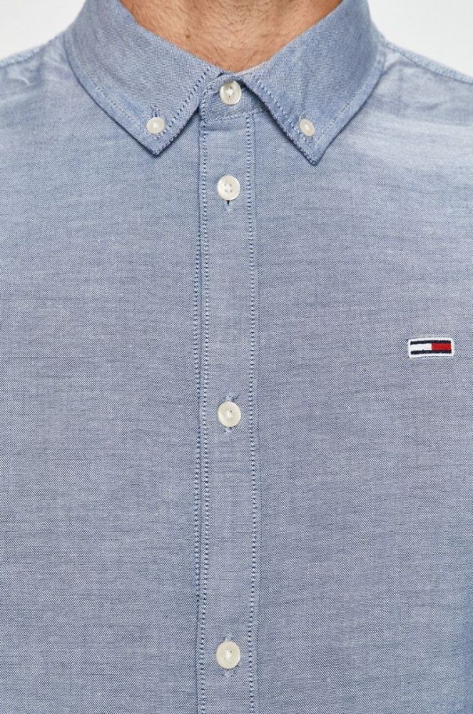 Tommy Jeans - Рубашка цвет голубой (671169) фото 2