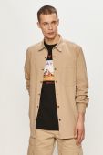 Caterpillar - Сорочка колір бежевий (1322203)
