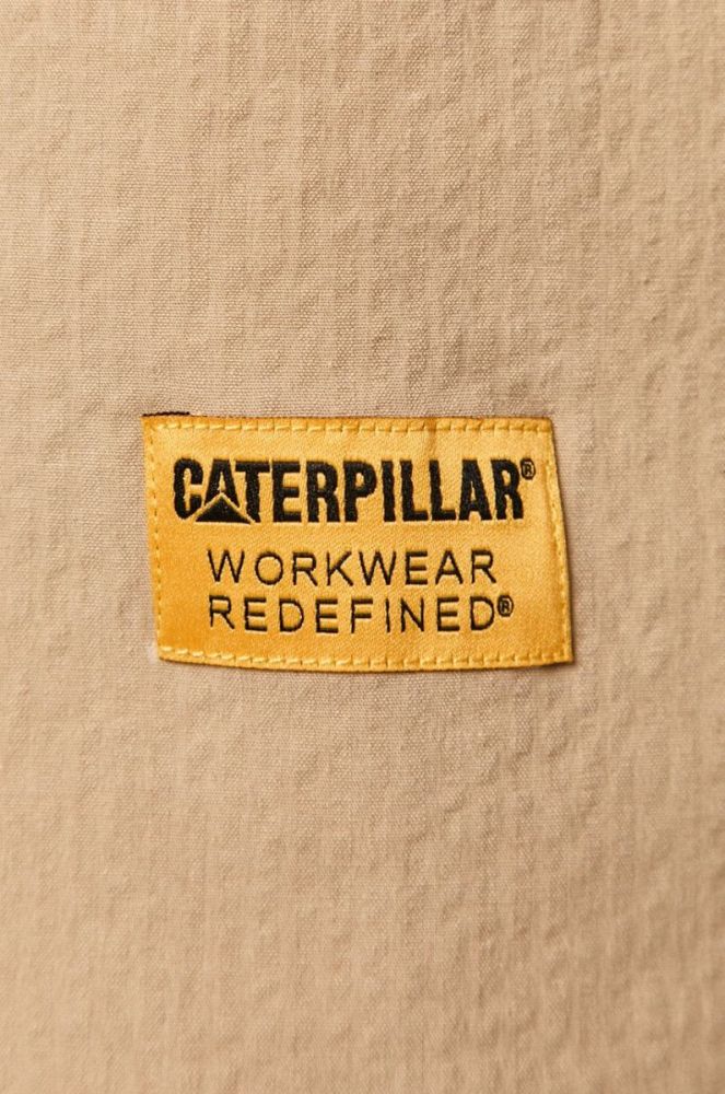 Caterpillar - Сорочка колір бежевий (1322203) фото 6