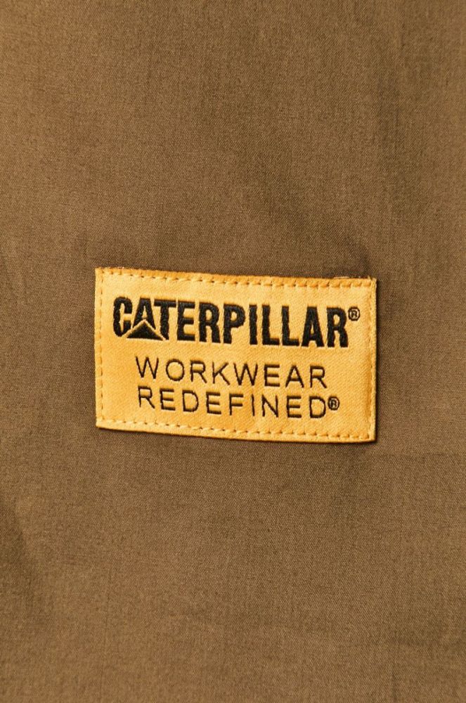 Caterpillar - Сорочка колір зелений (1322209) фото 6