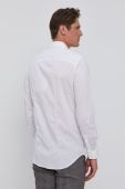 Сорочка Guess чоловіча колір білий slim класичний комір (1499380)