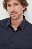 Сорочка Guess чоловіча slim класичний комір колір темно-синій (2441372)